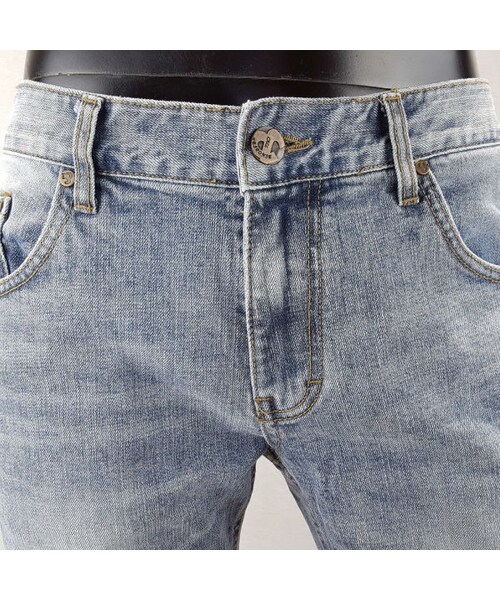 CALL&RESPONSE（コールアンドレスポンス）の「ハイトーンダメージデニム  /  ＣＡＬＬ＆ＲＥＳＰＯＮＳＥ　/ 162-1553-06（デニムパンツ・メンズ・その他）」の3枚目の写真