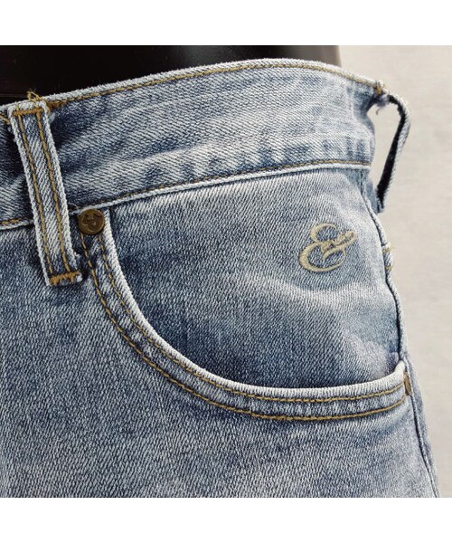 CALL&RESPONSE（コールアンドレスポンス）の「ハイトーンダメージデニム  /  ＣＡＬＬ＆ＲＥＳＰＯＮＳＥ　/ 162-1553-06（デニムパンツ・メンズ・その他）」の4枚目の写真
