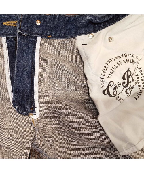 CALL&RESPONSE（コールアンドレスポンス）の「ブラックトッピングデニム  /  ＣＡＬＬ＆ＲＥＳＰＯＮＳＥ　/ 162-1553-03（デニムパンツ・メンズ・その他）」の13枚目の写真