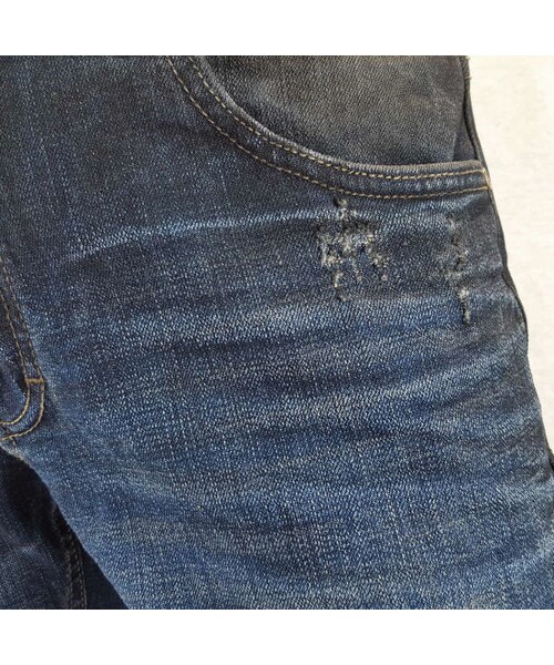 CALL&RESPONSE（コールアンドレスポンス）の「ブラックトッピングデニム  /  ＣＡＬＬ＆ＲＥＳＰＯＮＳＥ　/ 162-1553-03（デニムパンツ・メンズ・その他）」の7枚目の写真