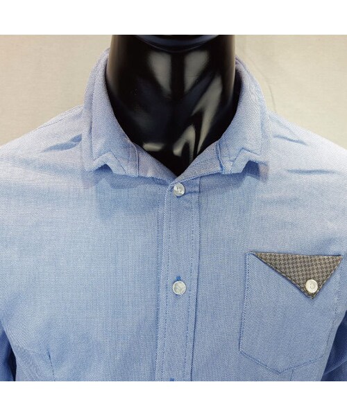 CALL&RESPONSE（コールアンドレスポンス）の「OXワイヤー長袖シャツ  /  ＣＡＬＬ＆ＲＥＳＰＯＮＳＥ　　/  162-1211-06（シャツ/ブラウス・メンズ・その他）」の9枚目の写真