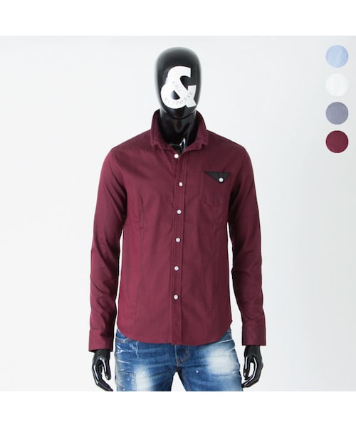 CALL&RESPONSE（コールアンドレスポンス）の「OXワイヤー長袖シャツ  /  ＣＡＬＬ＆ＲＥＳＰＯＮＳＥ　　/  162-1211-06（シャツ/ブラウス・メンズ・その他）」の3枚目の写真