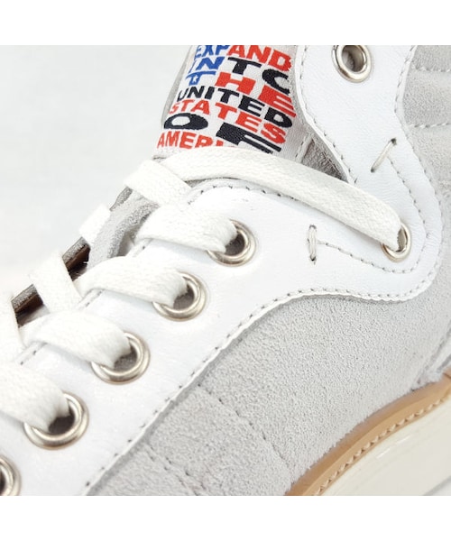 CALL&RESPONSE（コールアンドレスポンス）の「スウェードハイカットスニーカー　162-1782-05（スニーカー・メンズ・その他）」の4枚目の写真