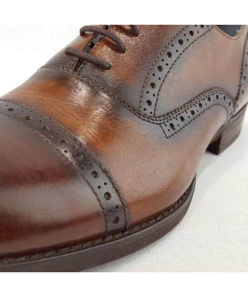 CALL&RESPONSE(コールアンドレスポンス)の「ストレートメダリオンローシューズ 162-1783-01(その他シューズ・メンズ・その他)」の4枚目の写真