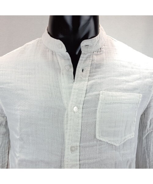 CALL&RESPONSE（コールアンドレスポンス）の「バンドカラーガーゼシャツ／ＣＡＬＬ＆ＲＥＳＰＯＮＳＥ　　/  162-1211-01（シャツ/ブラウス・メンズ・その他）」の7枚目の写真