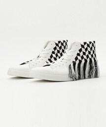 doublet | doublet フリンジハイカットスニーカー(スニーカー)