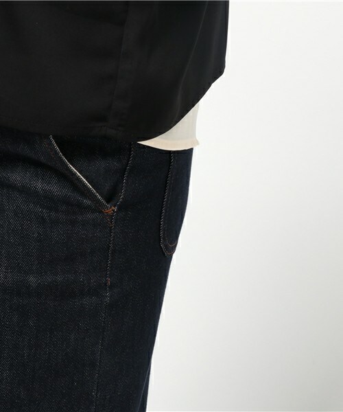 INTERPLANET（インタープラネット）の「サテンキャミ+ジョーゼットBLセット（シャツ/ブラウス・レディース・ブラック/カーキ/オレンジ・FREE）」の9枚目の写真