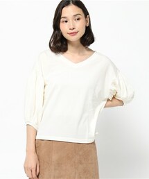 archives | 袖ギャザー両Vプルオーバー(Tシャツ/カットソー)