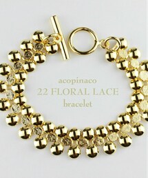 acopinaco | アコピナコ 22 フローラル レース ブレスレット(ブレスレット)