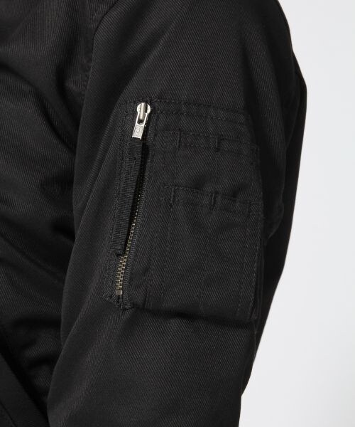 LOWRYS FARM(ローリーズファーム)の「MA-1(ジャケット/アウター・ブラック/カーキ・M/L)」の9枚目の写真