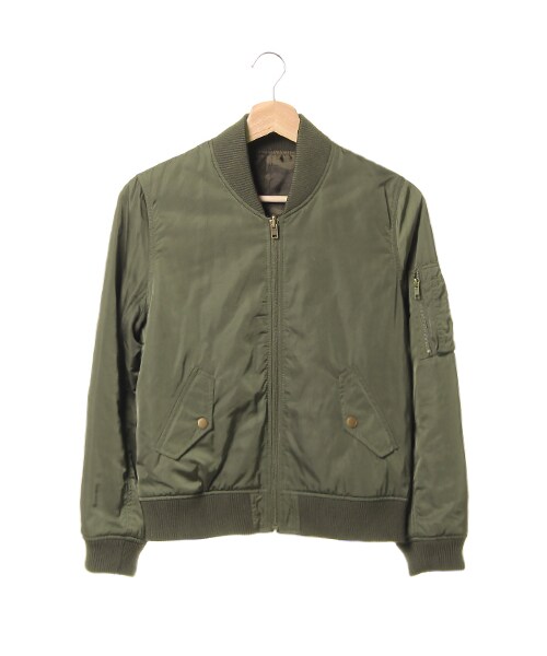 INGNI（イング）の「【2016秋の新作】リバーシブルMA-1ブルゾン（ジャケット/アウター・レディース・ｶｰｷ/ｸﾛ/ｶｰｷ/A・M）」の11枚目の写真