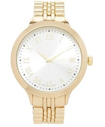 FOREVER 21 | FOREVER 21 High-Shine Chronograph Watch(アナログ腕時計)