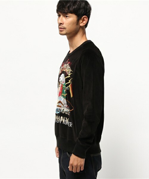 doublet（ダブレット）の「doublet プルスカジャン（Tシャツ/カットソー・メンズ・ブラック・MEDIUM）」の2枚目の写真