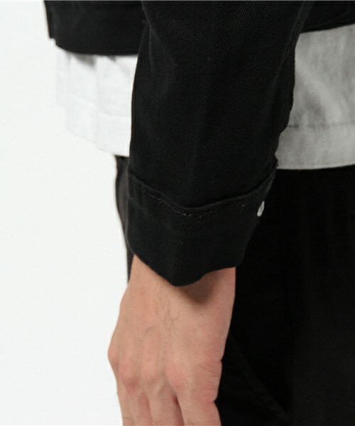 KSUBI(スビ)の「ksubi クラシックデニムジャケット(デニムジャケット・メンズ・ブラック・SMALL)」の6枚目の写真