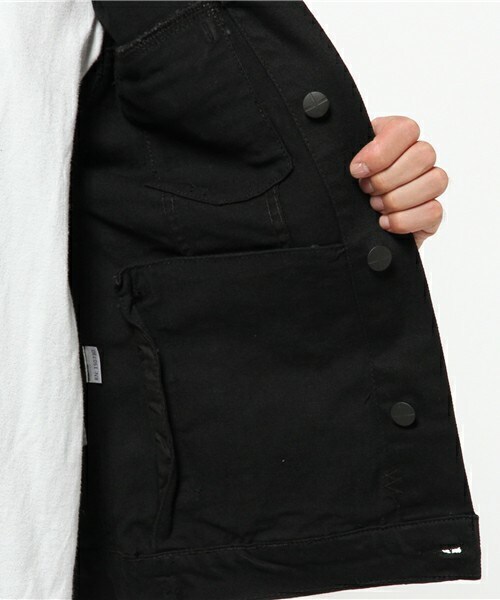 KSUBI(スビ)の「ksubi クラシックデニムジャケット(デニムジャケット・メンズ・ブラック・SMALL)」の9枚目の写真