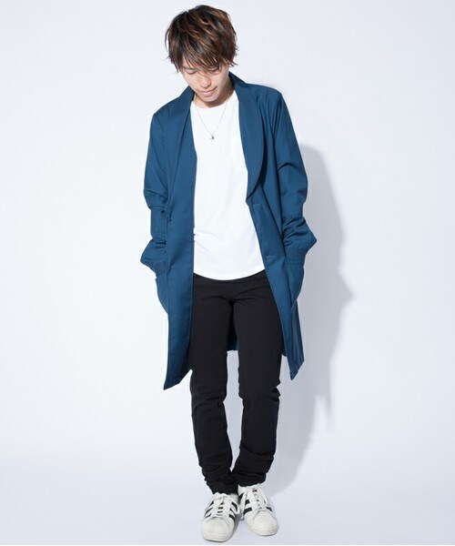 CASPER JOHN（キャスパージョン）の「CASPER JOHN  ショールガウン（その他アウター・メンズ・チャコールグレー/モカ/ダークブルー・MEDIUM/LARGE）」の6枚目の写真