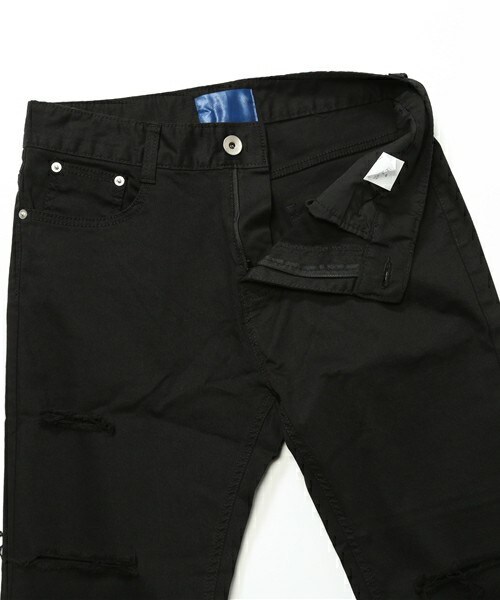 CASPER JOHN AIVER（キャスパージョンアイバー）の「CASPER JOHN AIVER ダメージブラックスキニ―パンツ（その他パンツ・メンズ・ブラック・SMALL/MEDIUM/LARGE）」の12枚目の写真
