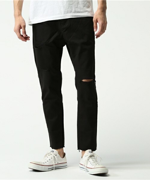CASPER JOHN AIVER（キャスパージョンアイバー）の「CASPER JOHN AIVER ダメージブラックスキニ―パンツ（その他パンツ・メンズ・ブラック・SMALL/MEDIUM/LARGE）」の15枚目の写真