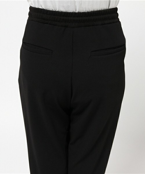 archives（アルシーヴ）の「ダブルクロスイージーパンツ（その他パンツ・レディース・アイボリー/ブラック/カーキ/ワイン・MEDIUM）」の9枚目の写真