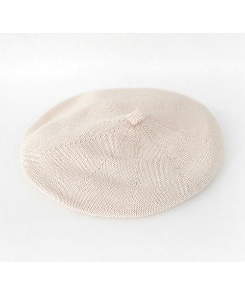 DHOLIC（ディーホリック）の「7COLORSニットベレー帽（ハンチング/ベレー帽・レディース・グレー/ワイン/ネイビー/ブラック/ブラックグレー/ライトベージュ/キャメル・ONE）」の2枚目の写真