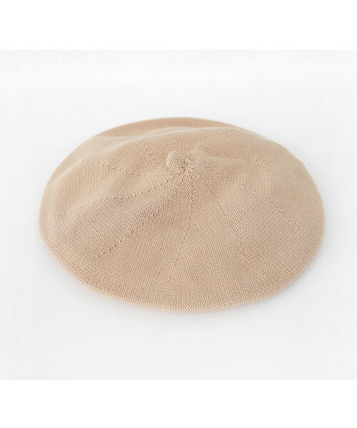 DHOLIC（ディーホリック）の「7COLORSニットベレー帽（ハンチング/ベレー帽・レディース・グレー/ワイン/ネイビー/ブラック/ブラックグレー/ライトベージュ/キャメル・ONE）」の6枚目の写真