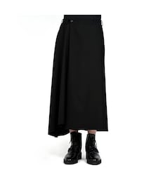 LAD MUSICIAN | CROPPED FLARE WIDE PANTS(スラックス)