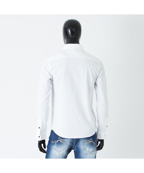 CALL&RESPONSE（コールアンドレスポンス）の「ボタンダウン ドビー長袖シャツ／ＣＡＬＬ＆ＲＥＳＰＯＮＳＥ　162-1211-04（シャツ/ブラウス・メンズ・その他）」の4枚目の写真