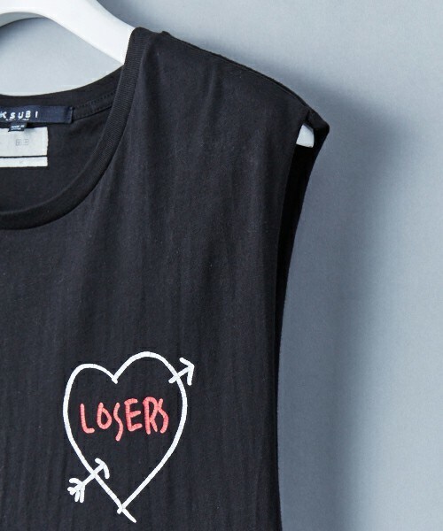 KSUBI（スビ）の「ksubi 『LOSERS』ノースリーブカットソー（Tシャツ/カットソー・メンズ・ブラック・MEDIUM）」の4枚目の写真