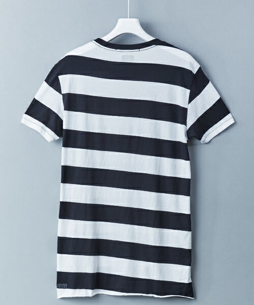 KSUBI（スビ）の「ksubi 『SID BLOCK』ボーダーTシャツ（Tシャツ/カットソー・メンズ・ブラック・MEDIUM）」の4枚目の写真