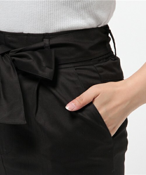 archives（アルシーヴ）の「【店舗限定商品】リボンチノスカート（スカート・レディース・ブラック/ベージュ/カーキ・MEDIUM）」の9枚目の写真