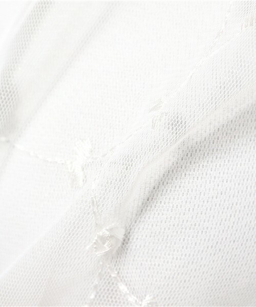 archives（アルシーヴ）の「チュール刺繍カーデ（カーディガン/ボレロ・レディース・オフホワイト/ブラック/ピンク・MEDIUM）」の10枚目の写真