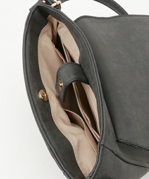 archives（アルシーヴ）の「レースカットワークミニショルダー（ショルダーバッグ・レディース・ブラック/グレー/レッド・MEDIUM）」の8枚目の写真