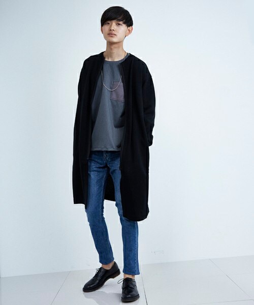 N.HOOLYWOOD（N.ハリウッド）の「スウェットロングジップカーディガン
