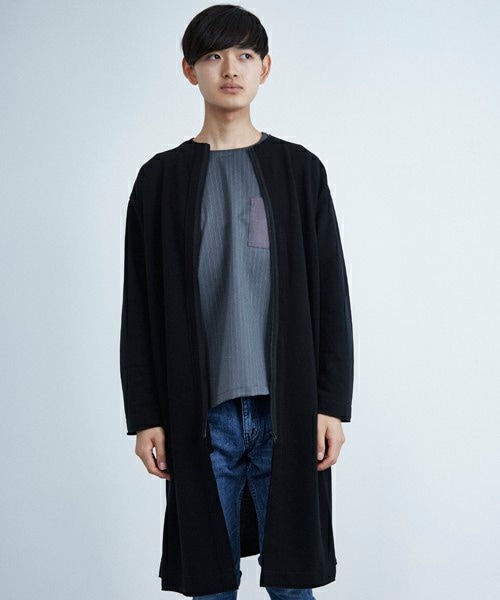 N.HOOLYWOOD（N.ハリウッド）の「スウェットロングジップカーディガン