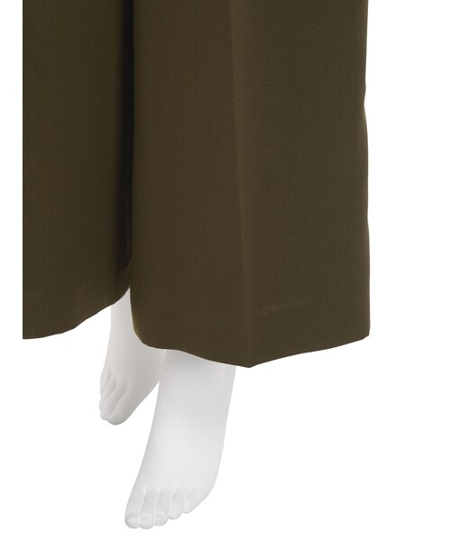 LAGUNAMOON(ラグナムーン)の「Autumnリラックスワイドパンツ(パンツ・レディース・ブラック/カーキ/キャメル・S/M)」の9枚目の写真