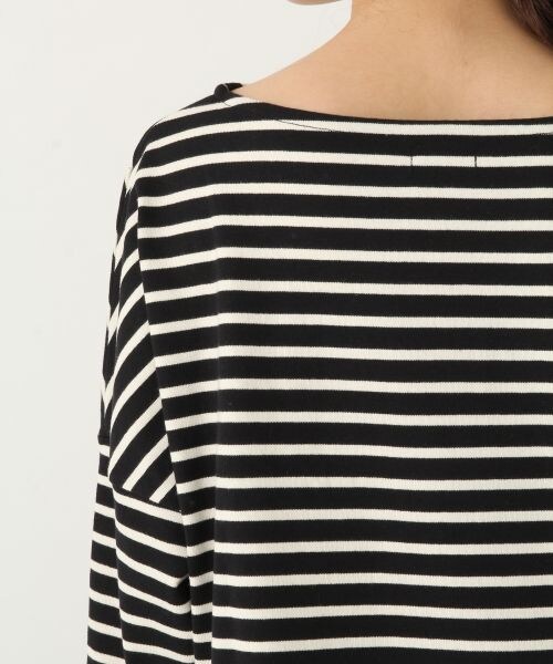 A part by（アパートバイ）の「C/BDワイドクロップド（トップス・ホワイト/ブラック・F）」の13枚目の写真