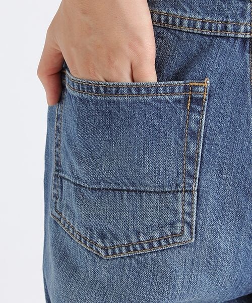 studio CLIP（スタディオクリップ）の「フリンジワイドデニムパンツ（パンツ・ライトブルー/インディゴ・M/L）」の12枚目の写真