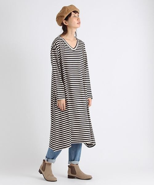 studio CLIP（スタディオクリップ）の「リメイクボーイフレンドパンツ（パンツ・ライトインディゴ/インディゴ・M/L）」の5枚目の写真