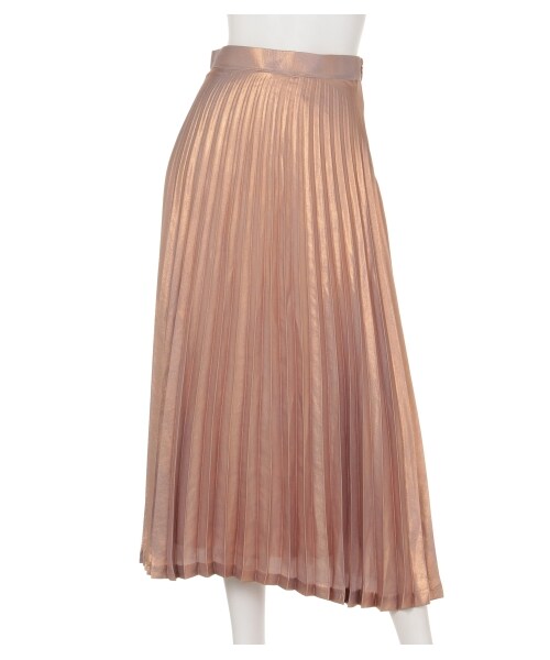 lilLilly（リルリリー）の「メタリックプリーツスカート（）」 - WEAR 