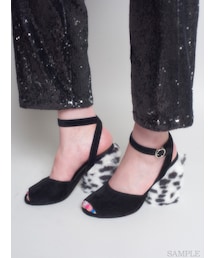 lilLilly | [LILICIOUS]FURヒールサンダル(シューズ)