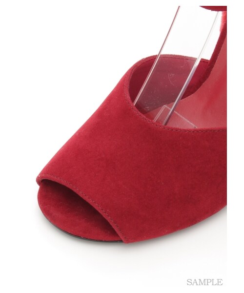 lilLilly（リルリリー）の「[LILICIOUS]FURヒールサンダル（シューズ・レディース・PINK/RED/BLACK・S(23-23.5cm)/M(24-24.5cm)）」の7枚目の写真