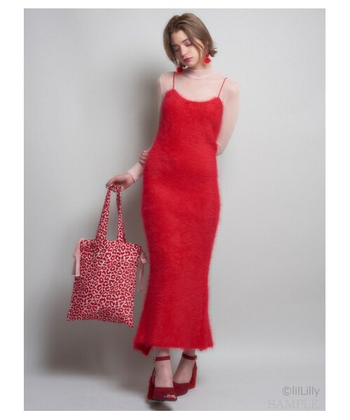 lilLilly（リルリリー）の「アンゴラキャミドレス（）」 - WEAR 