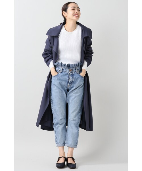 JOURNAL STANDARD（ジャーナルスタンダード）の「ラッセルリブプルオーバー（トップス・ブラック A/ホワイト/カーキ B・フリー）」の5枚目の写真