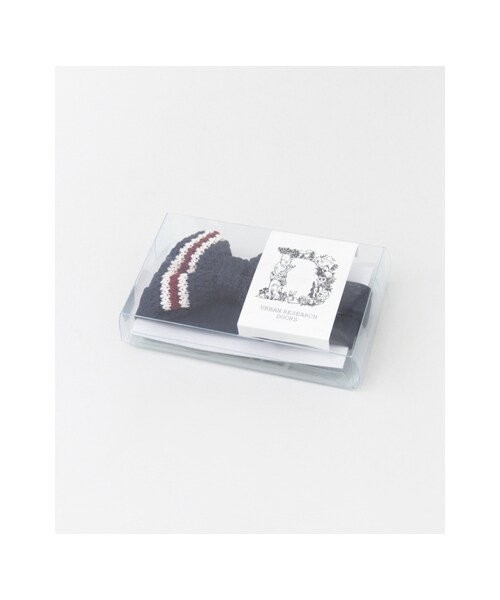 URBAN RESEARCH DOORS（アーバンリサーチドアーズ）の「ニット蝶ネクタイ(KIDS)（ファッション雑貨・ネイビー/オフ・one）」の5枚目の写真