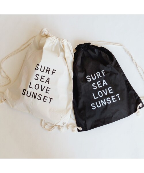 SUNSEA（サンシー）の「word ナップサック（バックパック/リュック 