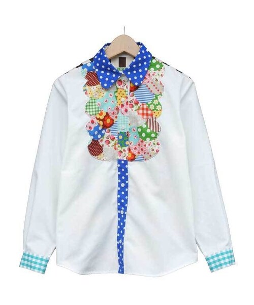 NIRAME.CO（ニラメッコ）の「【こども服】あれれアラレしゃつ（シャツ/ブラウス・キッズ・その他）」の2枚目の写真