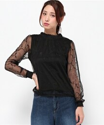 archives | 刺しゅう地プルオーバー(シャツ/ブラウス)