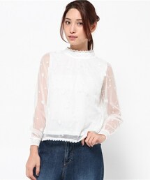 archives | 刺しゅう地プルオーバー(シャツ/ブラウス)
