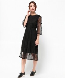 archives | 刺しゅう地ワンピース(ワンピース)