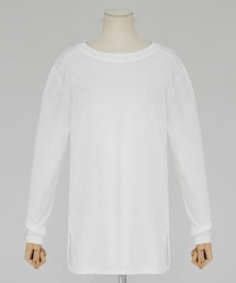 DHOLIC | サイドスリットロングスリーブTシャツ(Tシャツ/カットソー)